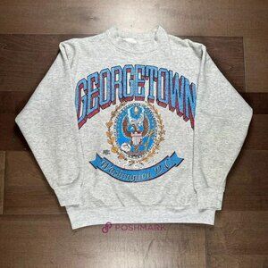VTG Sweatshirt University of Georgetown Hoyas sweatshirt shirt richardinc